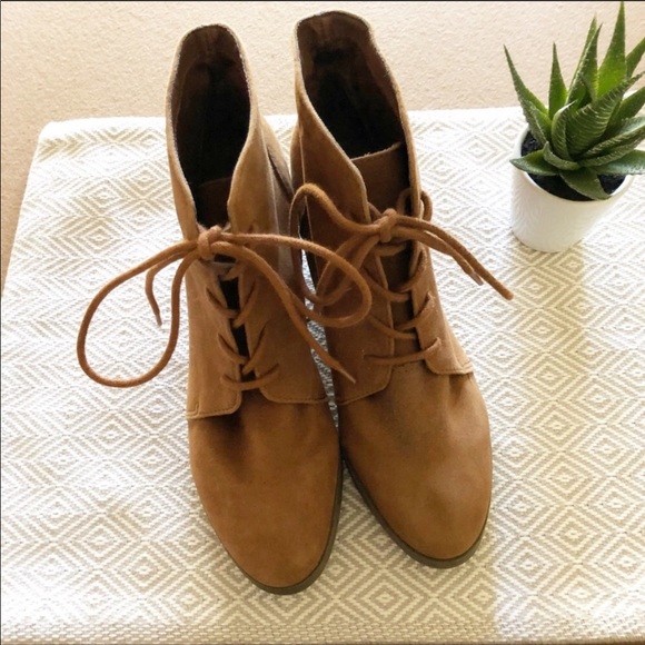 Madden Girl Lace Up Booties - Picture 3 of 6